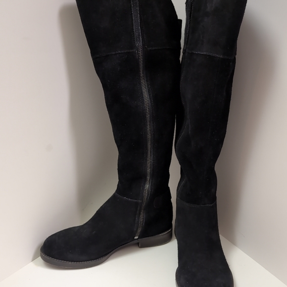 Franco Sarto black boots, size 4